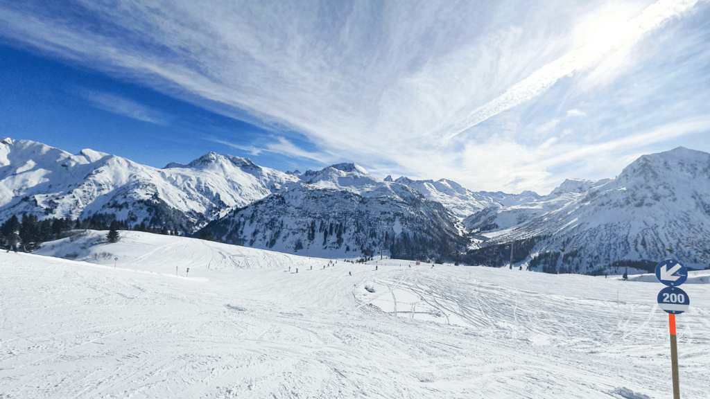 Landscape in winter