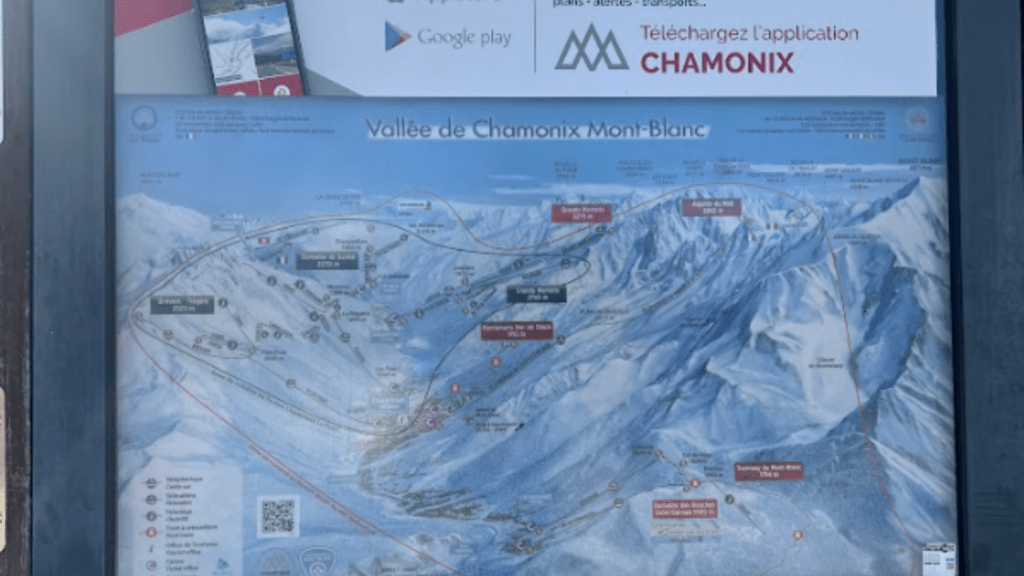 chamonix trail map