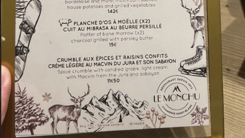 le monchu menu