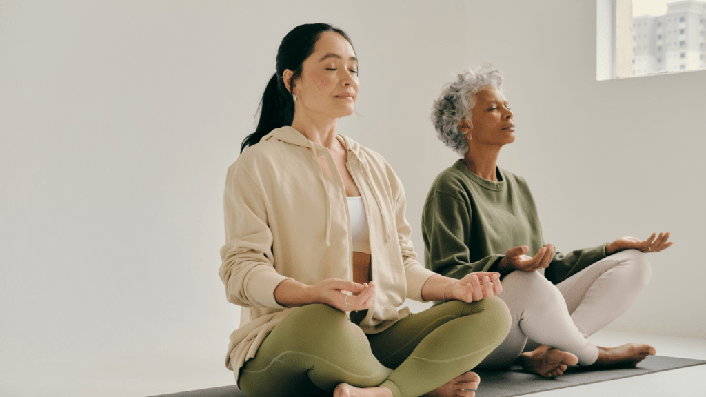 mindfulness practices woman meditating