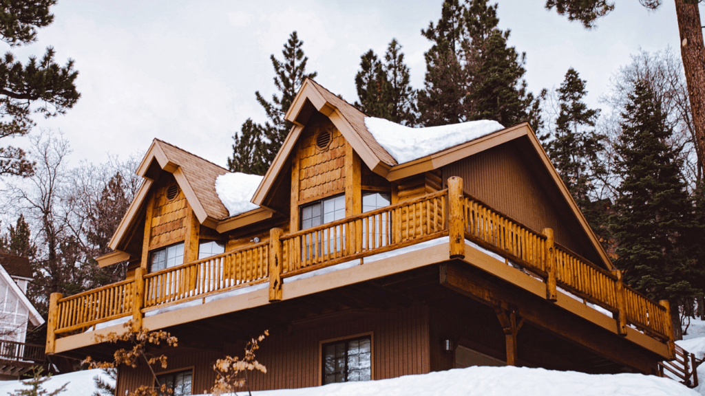 wooden chalet