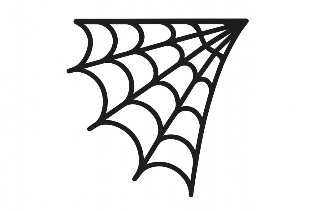 spider web taper design