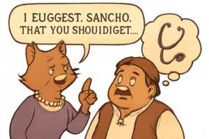 what does mrs. morningstar suggest that sancho should get?