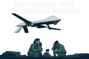 which new technology keeps civilians safer during war?