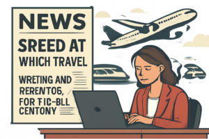 writing and reporting the news for the 21st century: the speed at which we travel