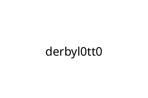 derbyl0tt0