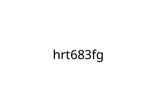 hrt683fg