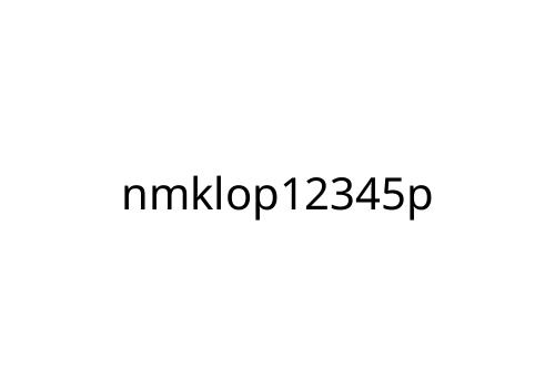 nmklop12345p