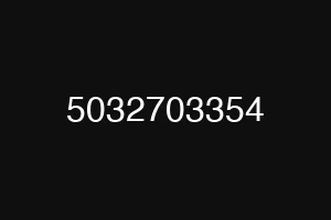 5032703354