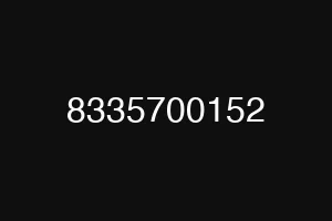 8335700152
