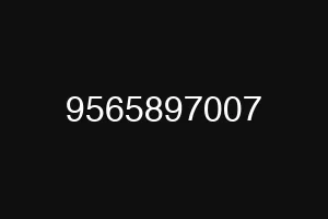 9565897007