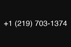 +1 (219) 703-1374