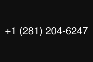 +1 (281) 204-6247