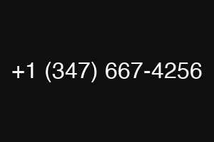 +1 (347) 667-4256