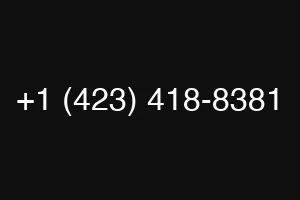 +1 (423) 418-8381
