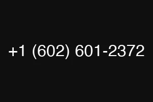 +1 (602) 601-2372