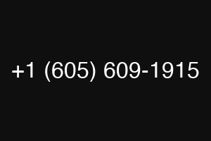 +1 (605) 609-1915