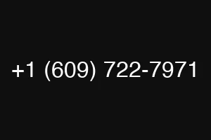 +1 (609) 722-7971