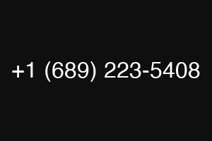 +1 (689) 223-5408