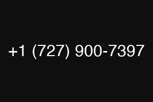 +1 (727) 900-7397