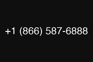 +1 (866) 587-6888